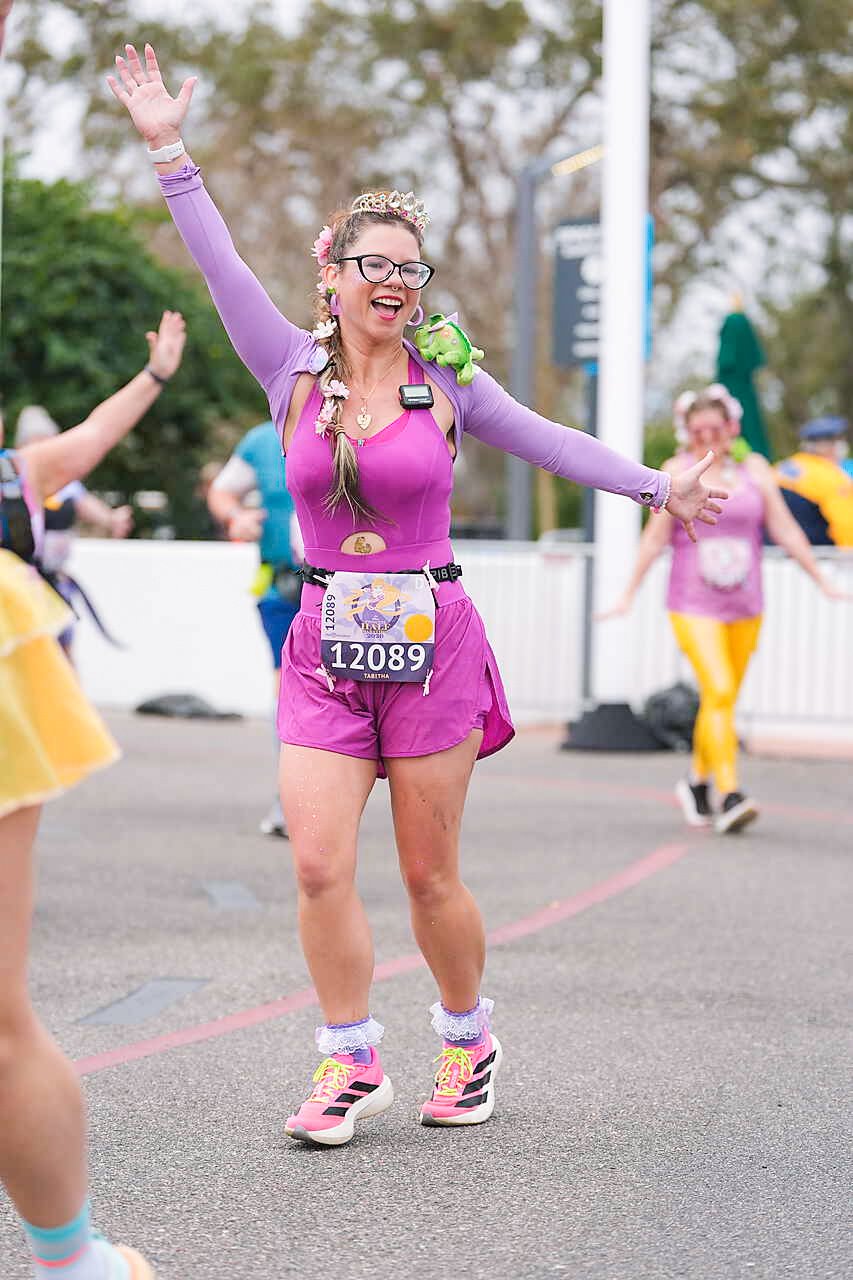 Tabitha at a runDisney event