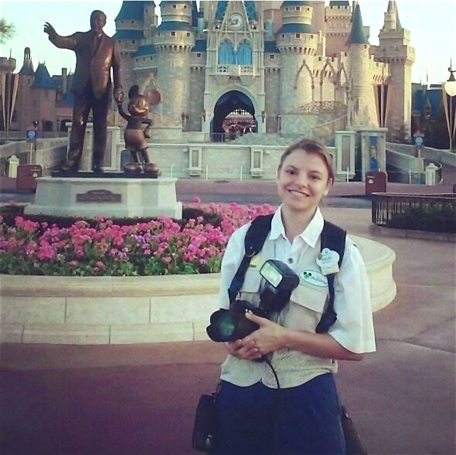 Cast member at Disney